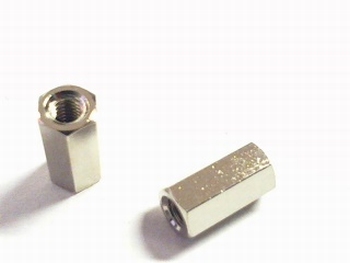Metalen afstandsbus zeskant 10mm Metalen afstandsbus zeskant 10mm